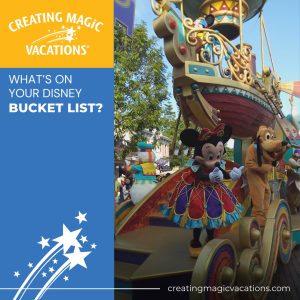 What’s on your Disney bucket list?