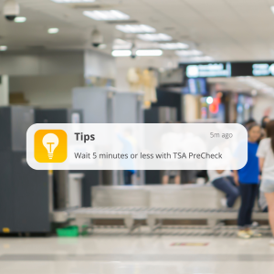 Less stress with TSA PreCheck