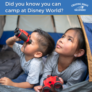 Experience the great outdoors on Disney’s campgrounds