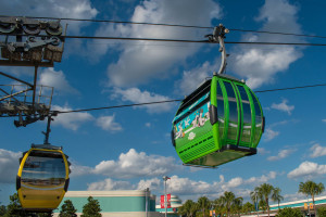 Try the Disney Skyliner for a bird’s eye view