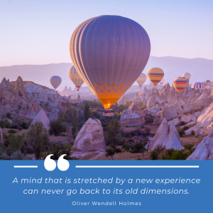 What’s been your most mindblowing travel experience?