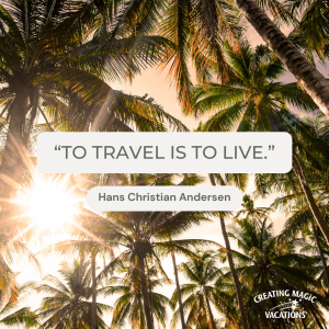 Traveling is living. 
