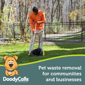 Pet waste service for communities and businesses