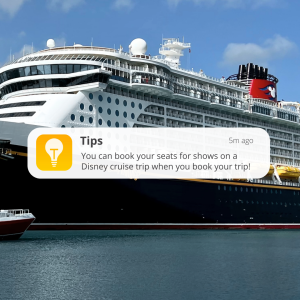 Get the best seats on the ship! 