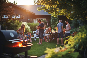 Backyard Barbecue Party