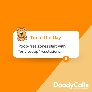 Poop-free zones start with 