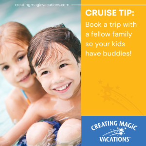 Travel with family friends! 