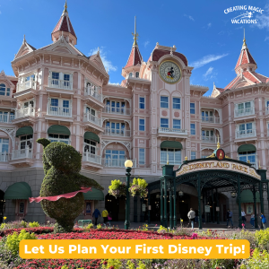 Is this your first Disney trip? 