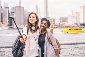 Tourists in New York