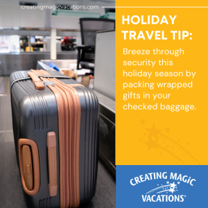 How to travel with wrapped gifts