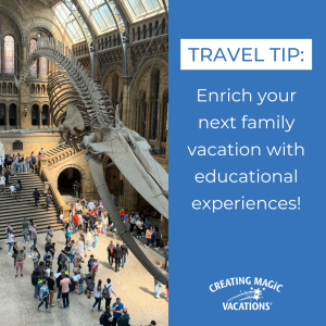 Make your family trip a learning opportunity!