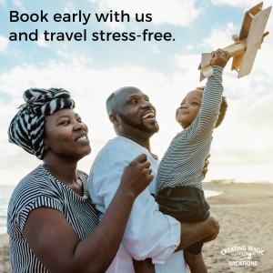 Avoid last minute stress by booking early