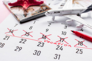 Vacations planning concept