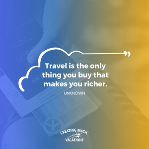Travel makes you richer